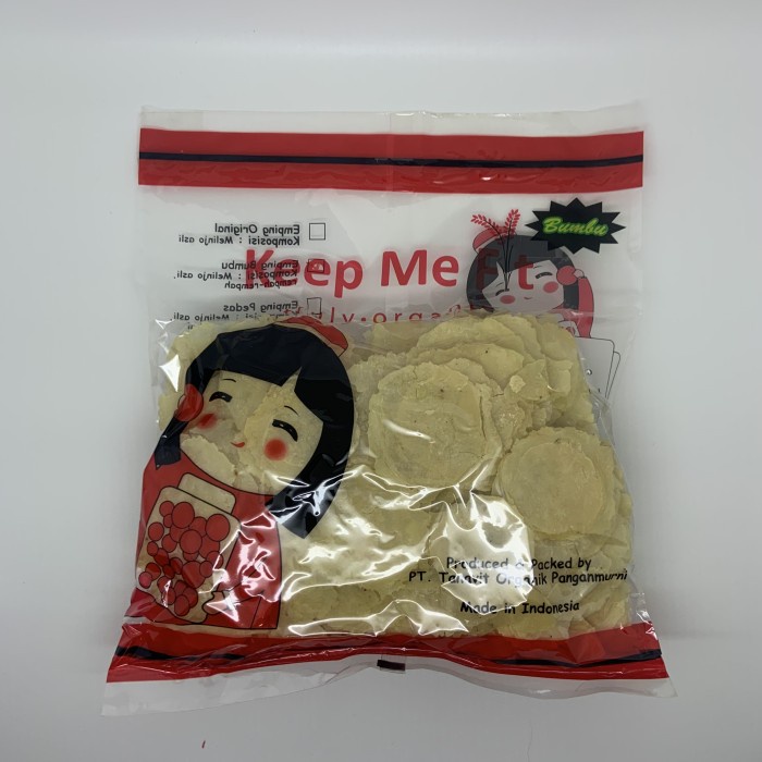 

Emping Melinjo Organik Berbumbu (Sweet) Snack Sehat by Keep Me Fit