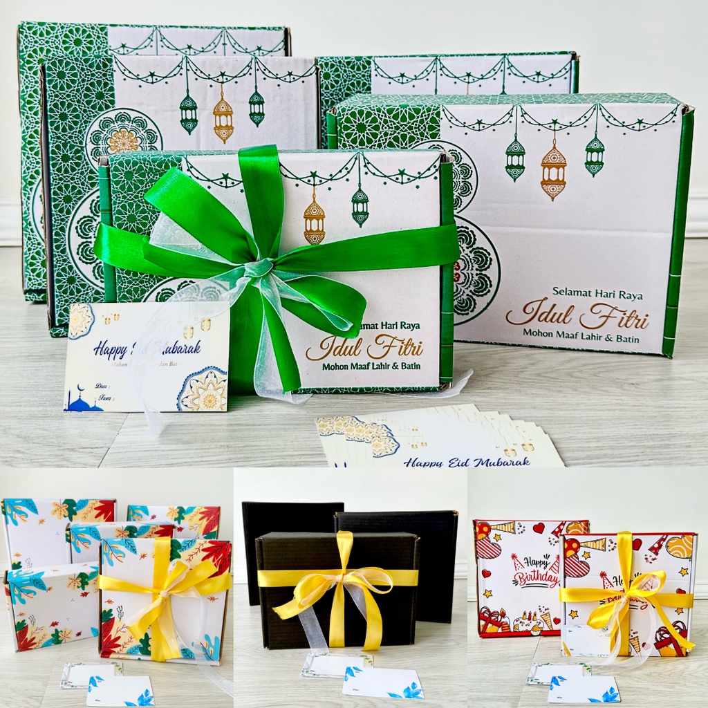 Tambah BOX Hadiah - Hampers Package for Birthday gift, Ramadhan, etc.