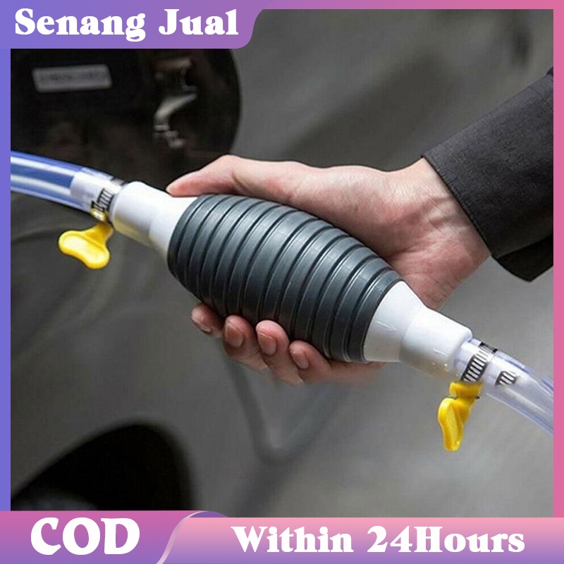 Portable Universal Pompa Sedot Bensin / Pompa Siphon Manual / Pompa Bensin Manual Sedot Air Bensin