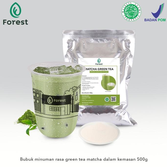 

『MPD』 Bubuk Minuman MATCHA GREEN TEA Powder 500g - FOREST Bubble Drink