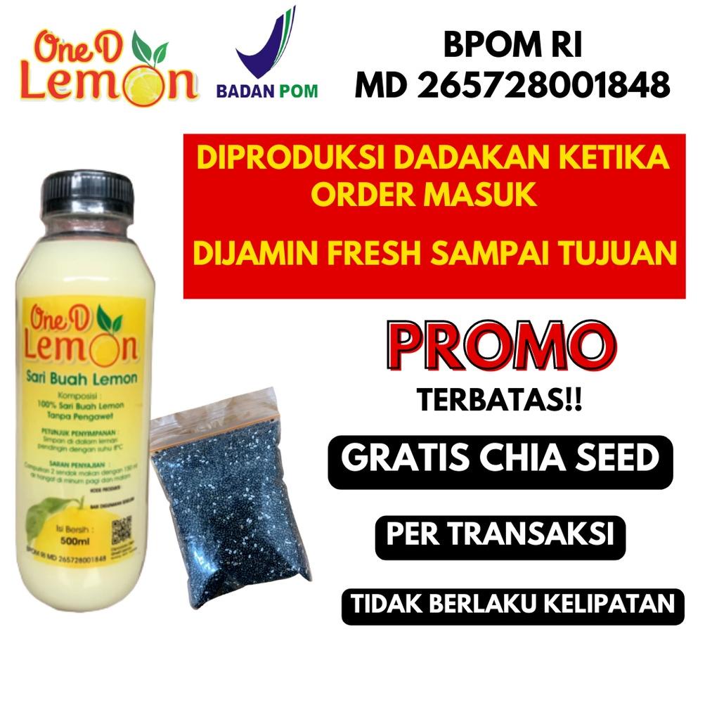 

Ready Stok OneD Lemon BPOM Minuman Sari Lemon Murni Untuk Kesehatan Dan Kecantiksn Serta Diet Pelangsing Diproduksi Dadakan Setelah Order Masuk Fresh Banget