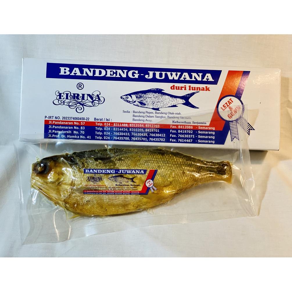 

[ SALE ] BJ Elrina Bandeng Vacuum Special 1kg (tahan 25 hari) merek Bandeng Juwana Elrina