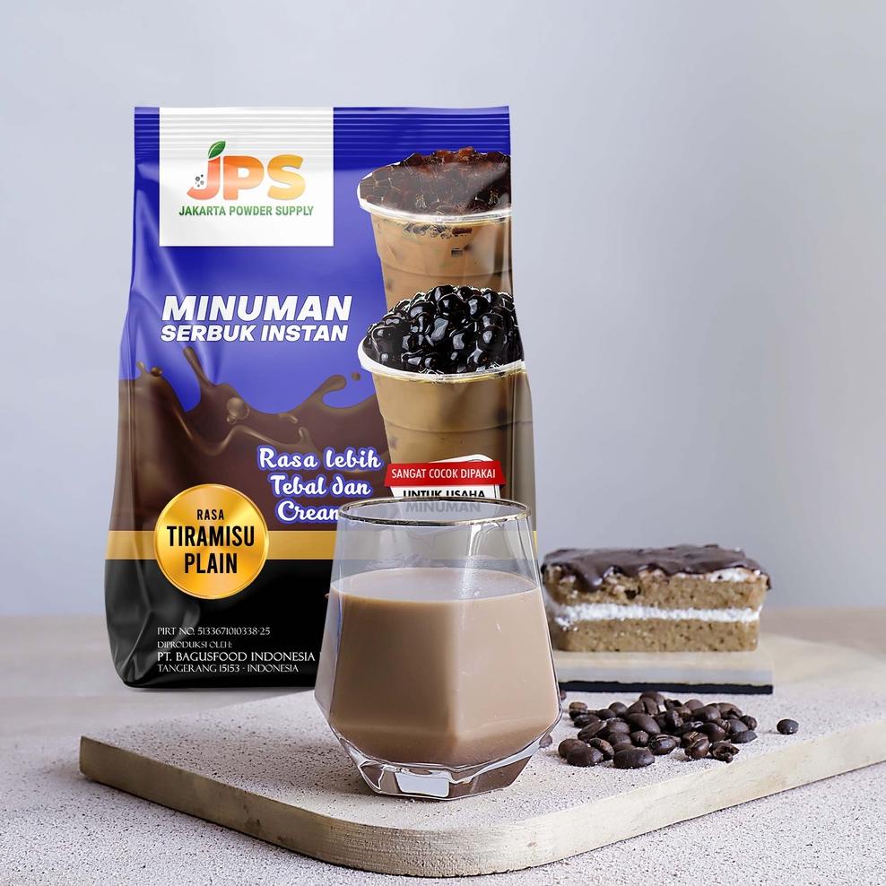 

❤[PROMO MURAH!!!]❤ Powder Drink JPS Bubuk Minuman Rasa TIRAMISU PLAIN 1Kg