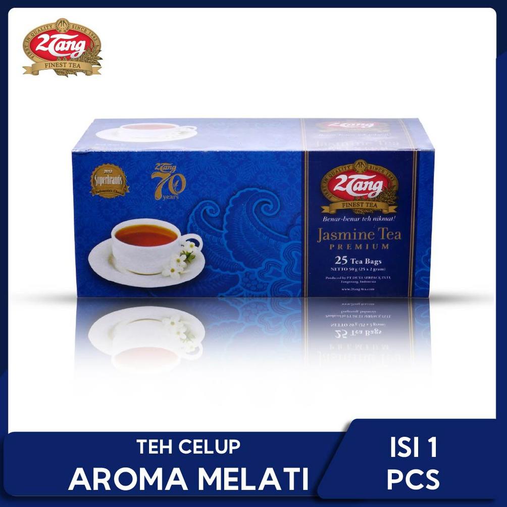 

❤[PROMO ⚡ALE!!!]❤ 2Tang Jasmine Tea Premium 50gr [1 box @25 kantong/2 gr]