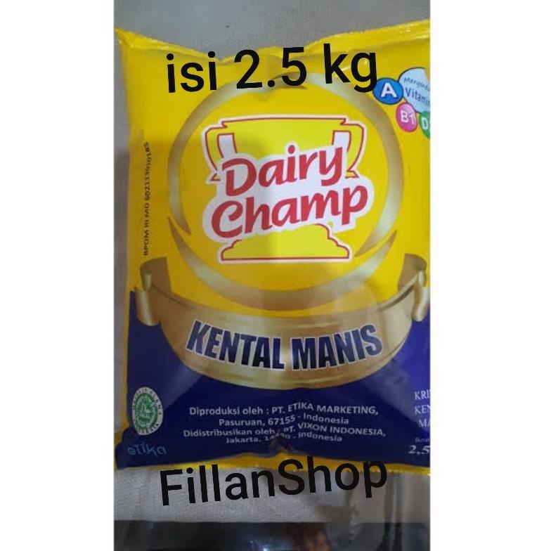 

Stok terbaru Susu Dairy Champ 2.5 kg