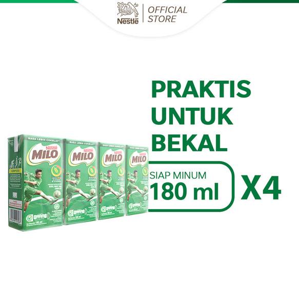 

Stok terbaru MILO ACTIV-GO UHT Susu Coklat 180ml - 4 pcs