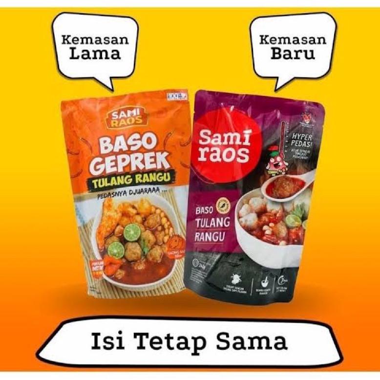 

Terlaku.../ READY BASO ACI GEPREK TULANG RANGU SAMIRAOS / djuara / BAPPER Tulang rangu/ MANTAB JIWA/ 69 GEPREK