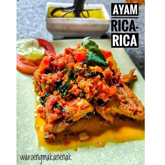 

【Penjualan Terbaik】✅COD Ayam Rica Rica/Ayam Woku isi 4potong (READY)