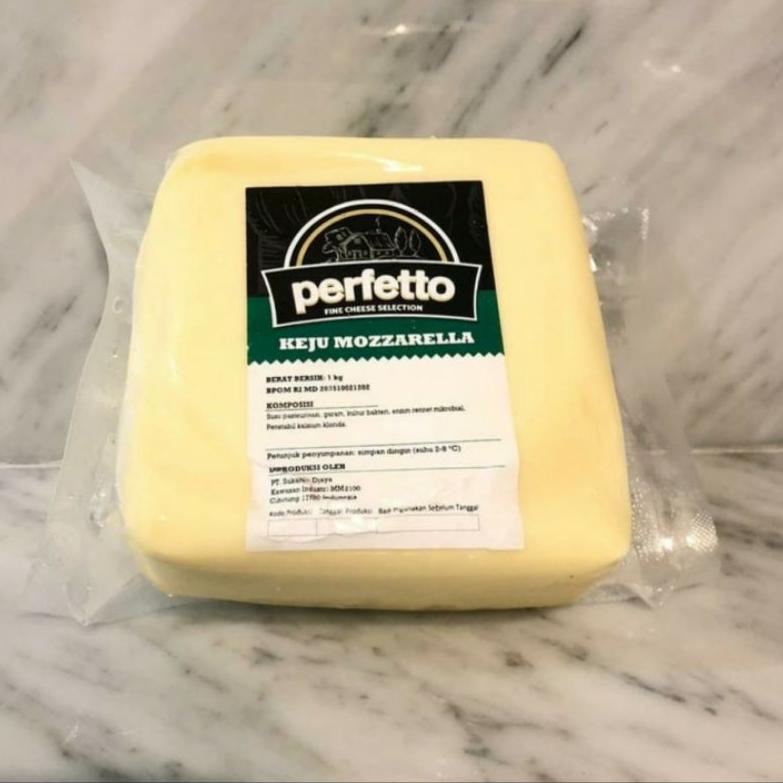 

ORIGINAL% Keju Mozarella Perfetto 1KG / Mozzarella Cheese perfetto 1kg