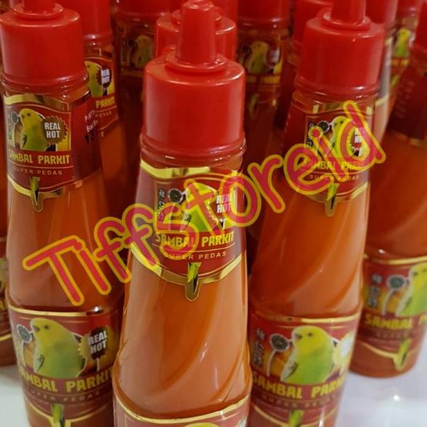

Free Ongkir Sambal Parkit (140 ml)/ Sambel Super Pedas.. REAL HOT.. (MUST TRY!!)