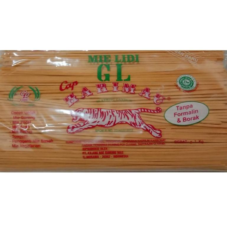 

Terlaku.../ Mie lidi cap harimau warna orange/kuning 1 Kg