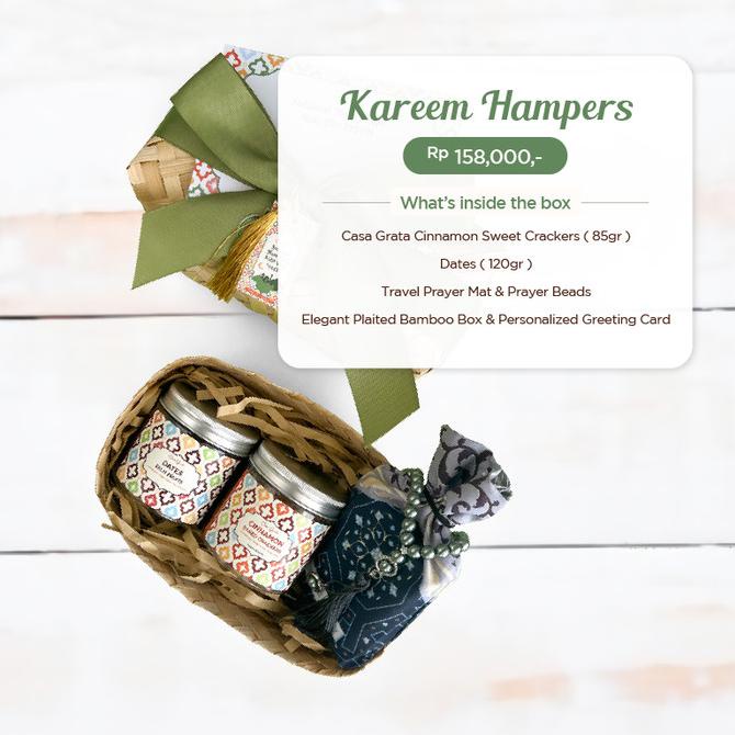 

Kareem - Hampers Lebaran / Parsel Ramadhan / Vegan & Gluten Free
