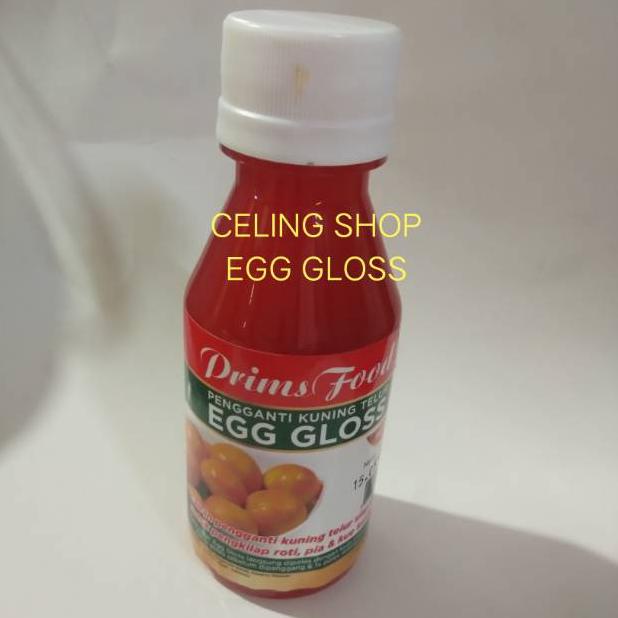 

[ SALE ] cairan pengkilap / olesan nastar pengganti KUNING TELUR EGG GLOSS primsfood