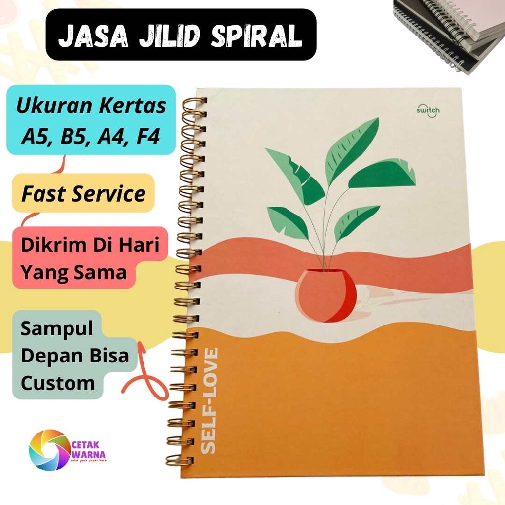 JASA JILID SPIRAL | JILID SPIRAL RING KAWAT | FINISHING JILID KAWAT SPIRAL
