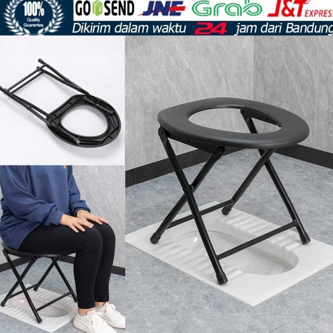 Kursi Toilet Wc Duduk Portable Toilet Wanita Hamil Toilet Lansia