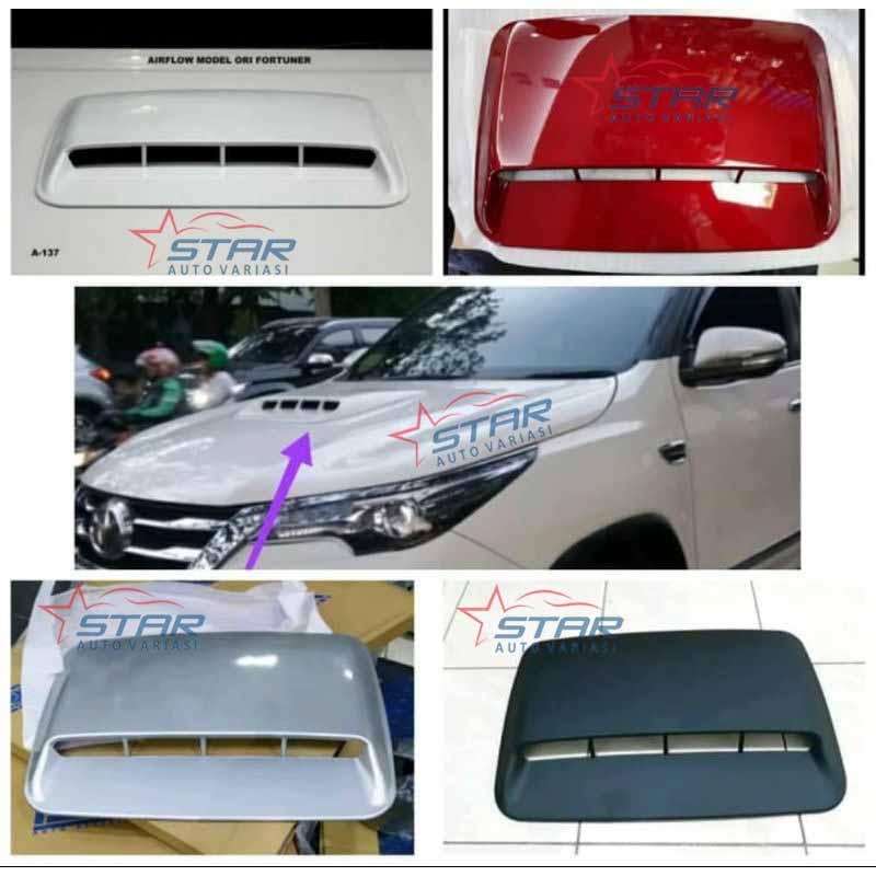 air flow / air scoop mobil fortuner.
