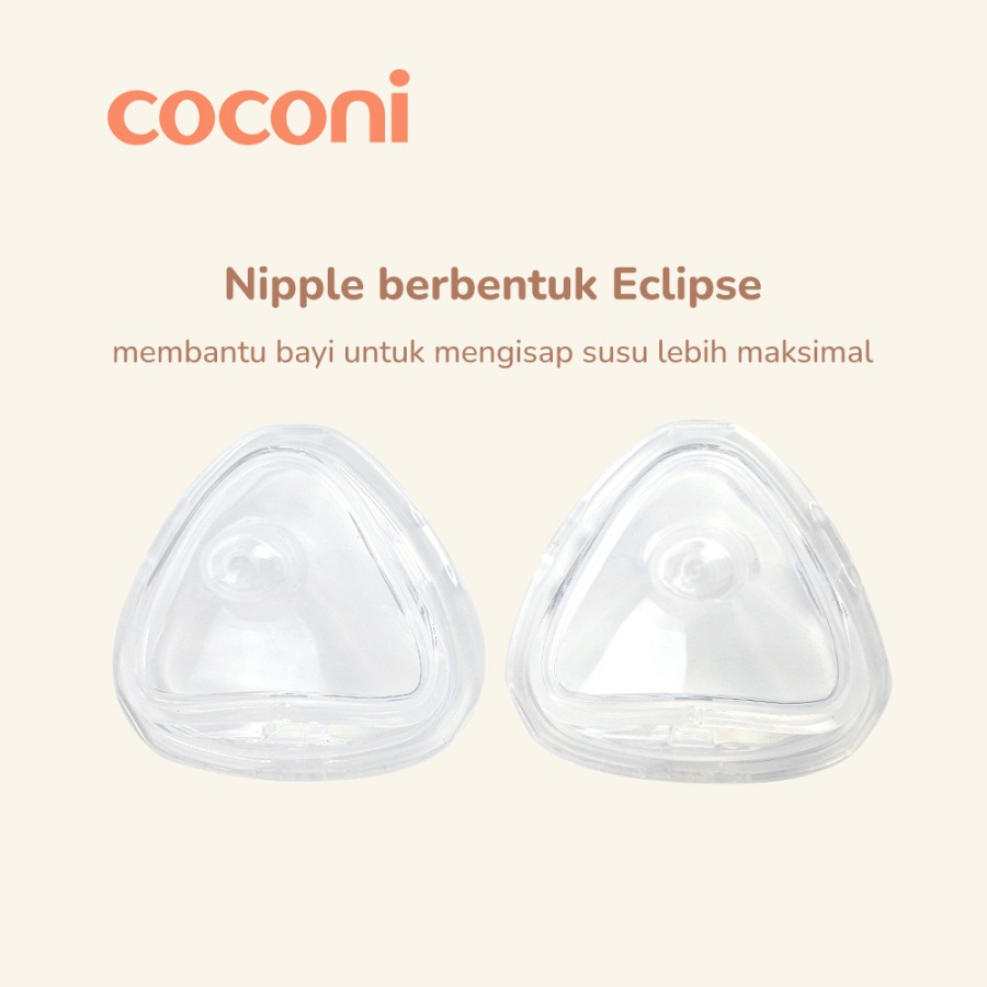 Coconi Triangle Bottle Nipple Replacement / Dot Pengganti Coconi