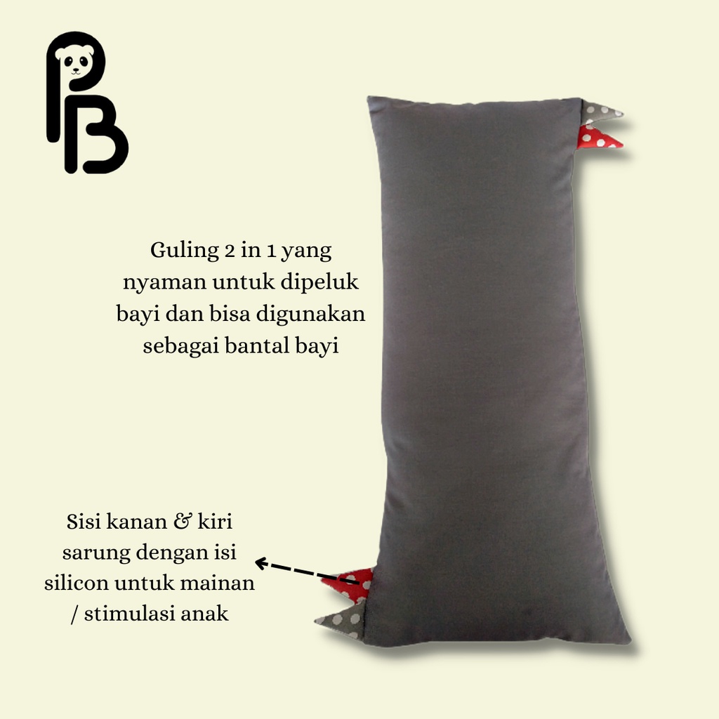 Precious Baby | Bantal Bayi &amp; Guling Bayi Polos | Bantal Baby | Guling 2in1 | Baby Pillows And Bolster | Pillow Hug