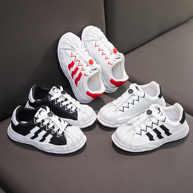 kid's Sepatu Sneaker Casual ZigZag Pattern Sepatu Anak 5307 (26- 36)