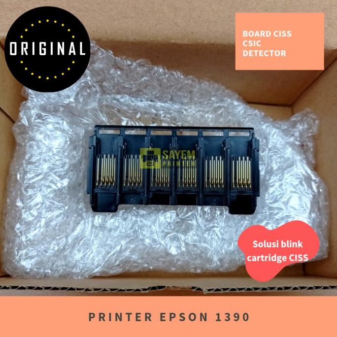 Buruan beli] Chip Epson 1390 CSIC CISS Board Detektor Holder Original