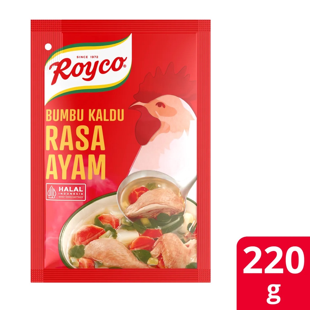 

Royco Bumbu Kaldu Penyedap Rasa Ayam 220 G