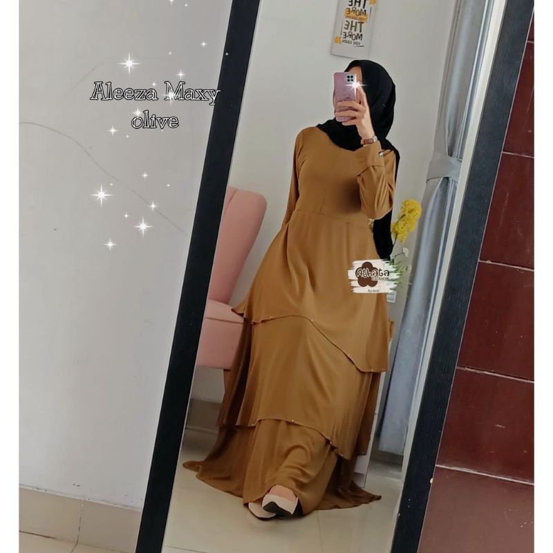 termurah Gamis Aleeza ori Athata