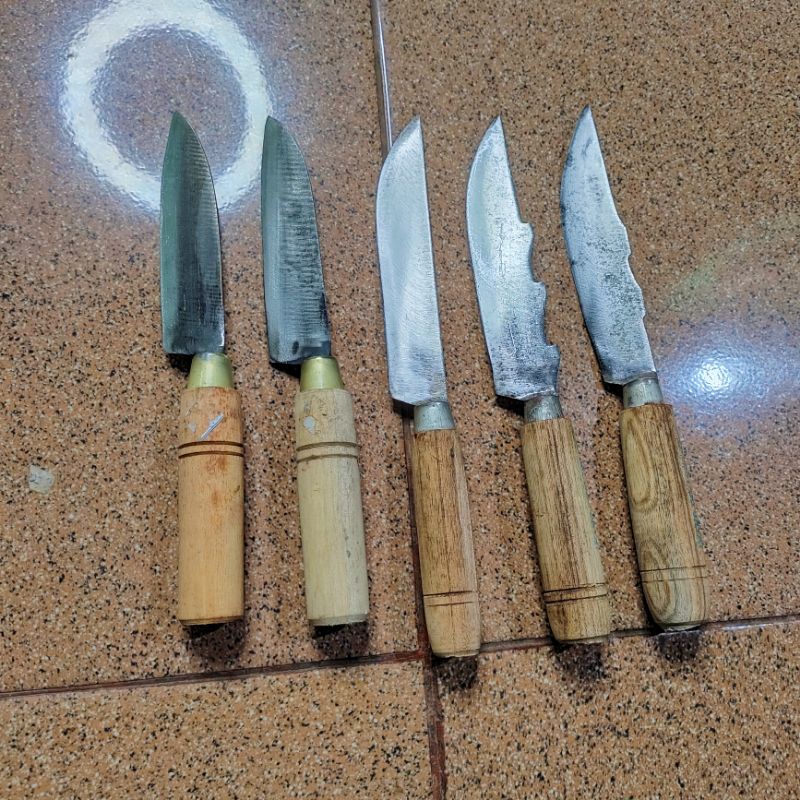 Pisau Pir/Pisau Tajam/kuat/Pisau masak/pisau jawa asli