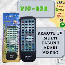 remote tv akari / remote tv visero akari vio-828