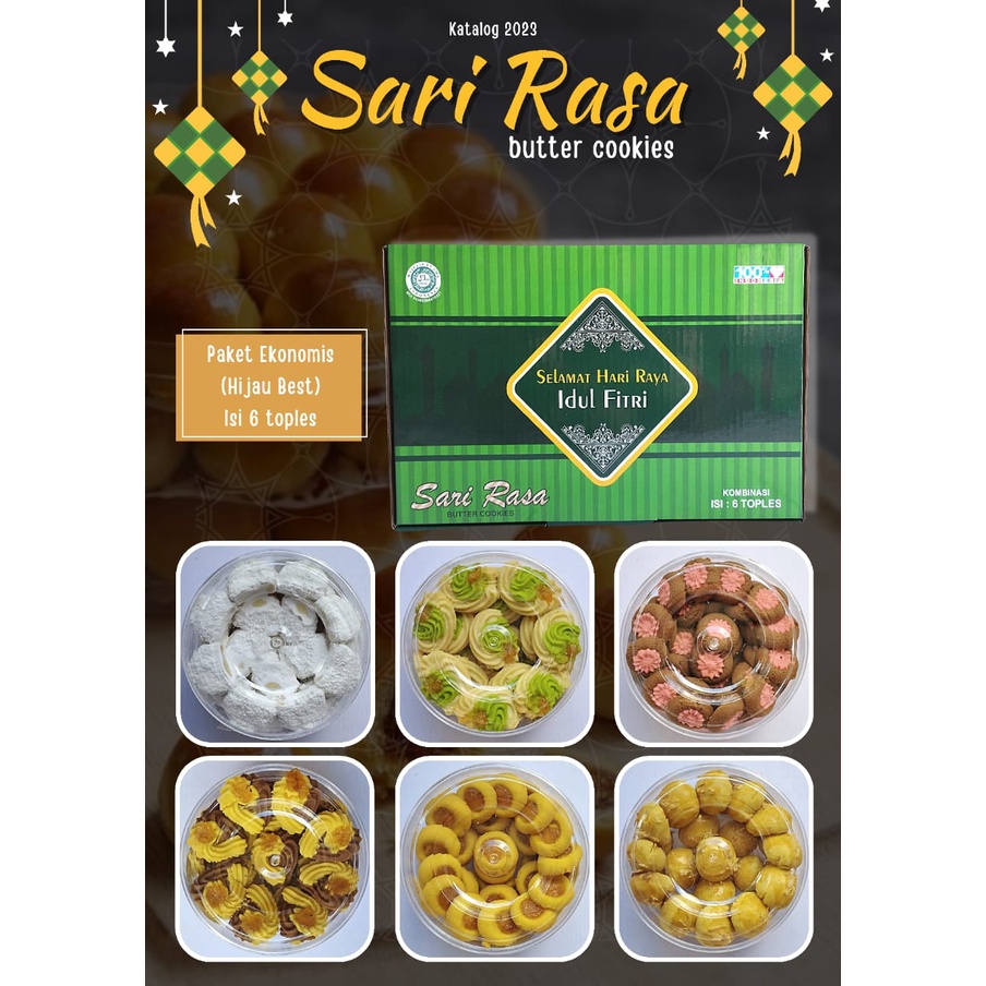 

Terlaris Paket Premium Paket Reguler Paket Ekonomis Nastar Lebaran Premium Isi 6 Toples