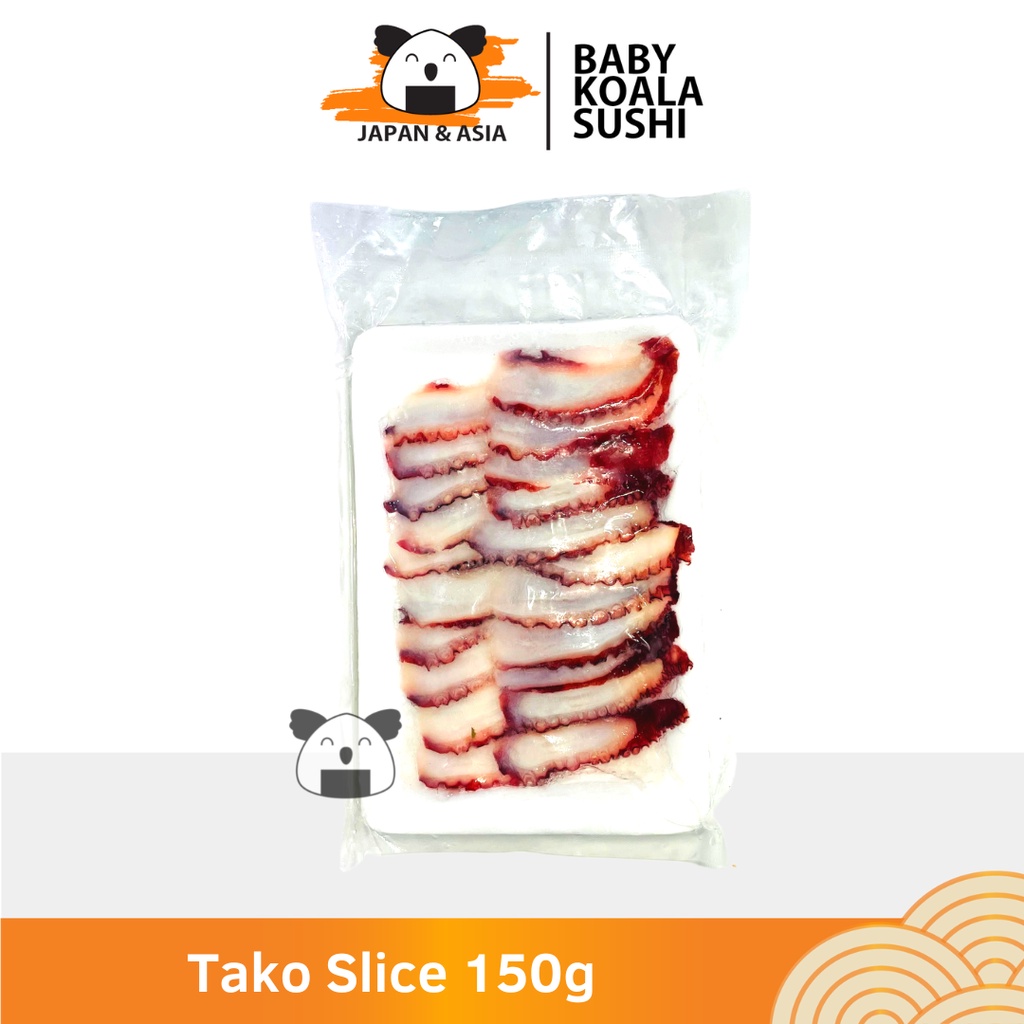 TAKO Gurita Slice 150 g | Octopus Slice