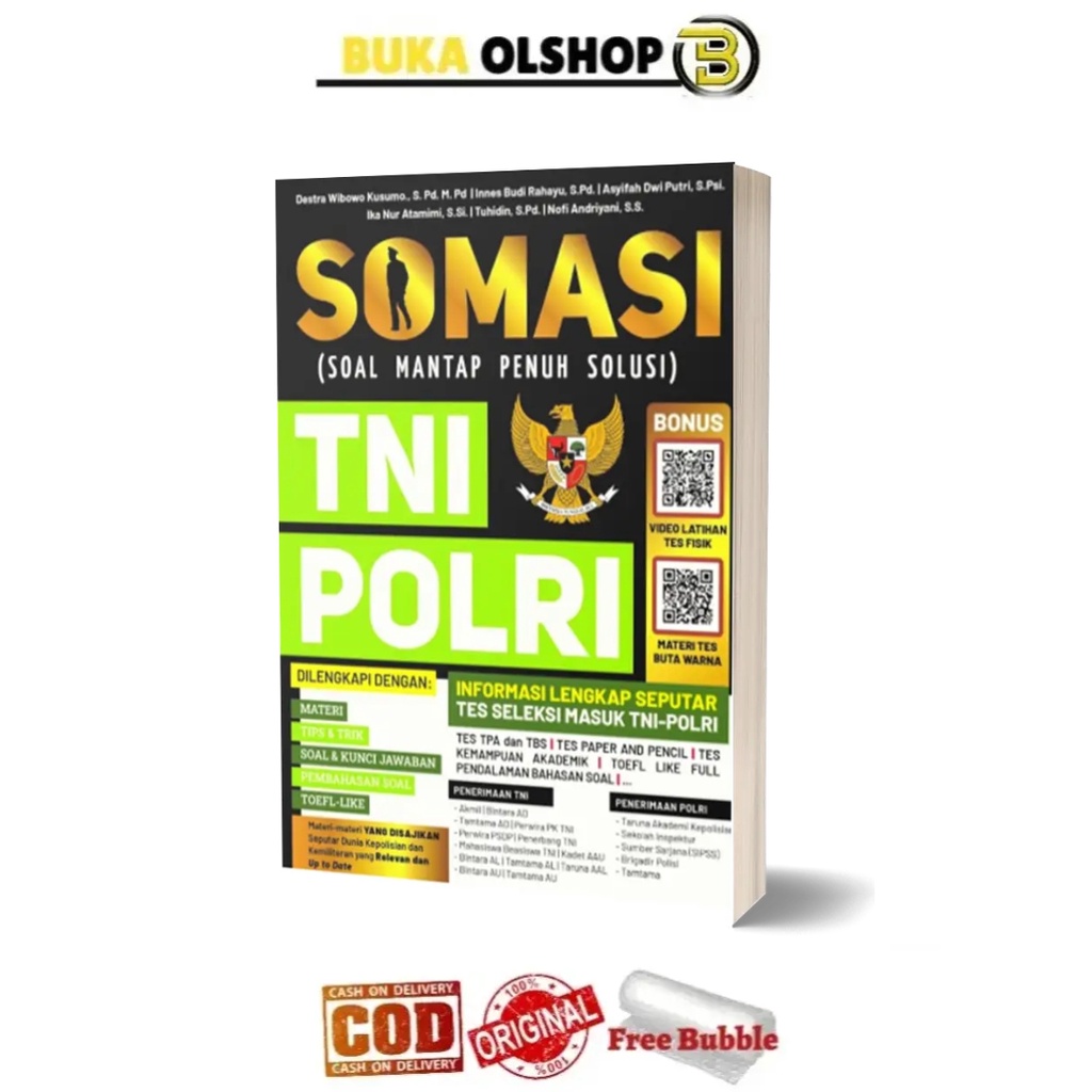 Buku Tes Masuk TNI POLRI : Somasi TNI Polri