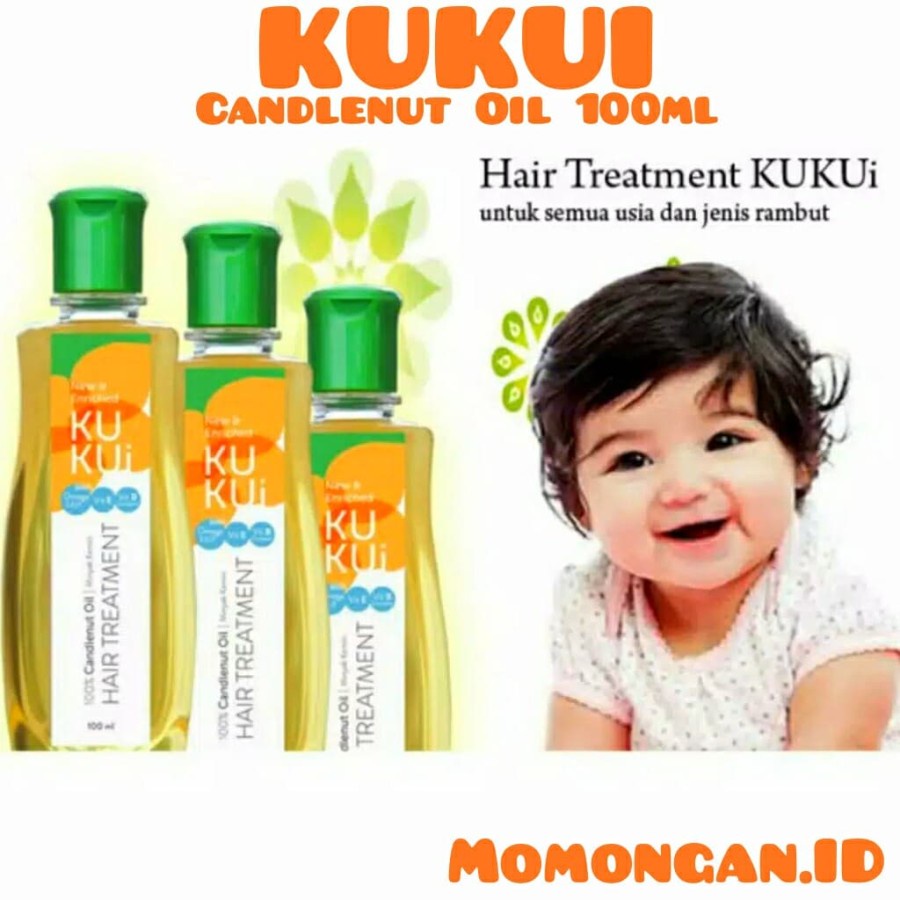 KUKUI HAIR TREATMENT/ PENUMBUH RAMBUT ALAMI SEMUA USIA / MINYAK KUKUI / MINYAK KEMIRI ALAMI