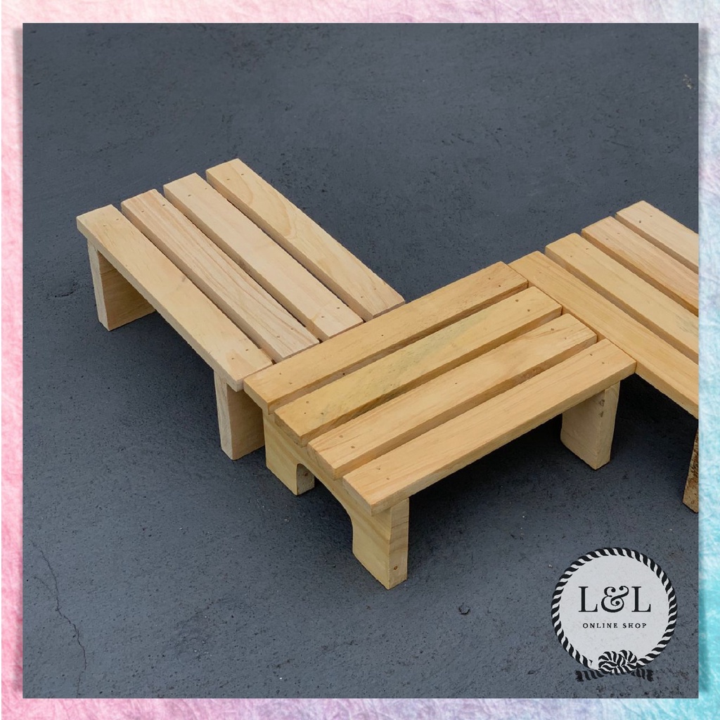 Kursi Kayu Jongkok Bangku Kayu  Pinus Premium Kursi Duduk Pendek Dingklik KayuKursi Wc Jongkok