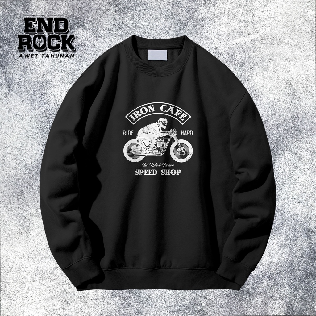 Crewneck Exclusive Original Endrock Tema Ride Hard DTFS121