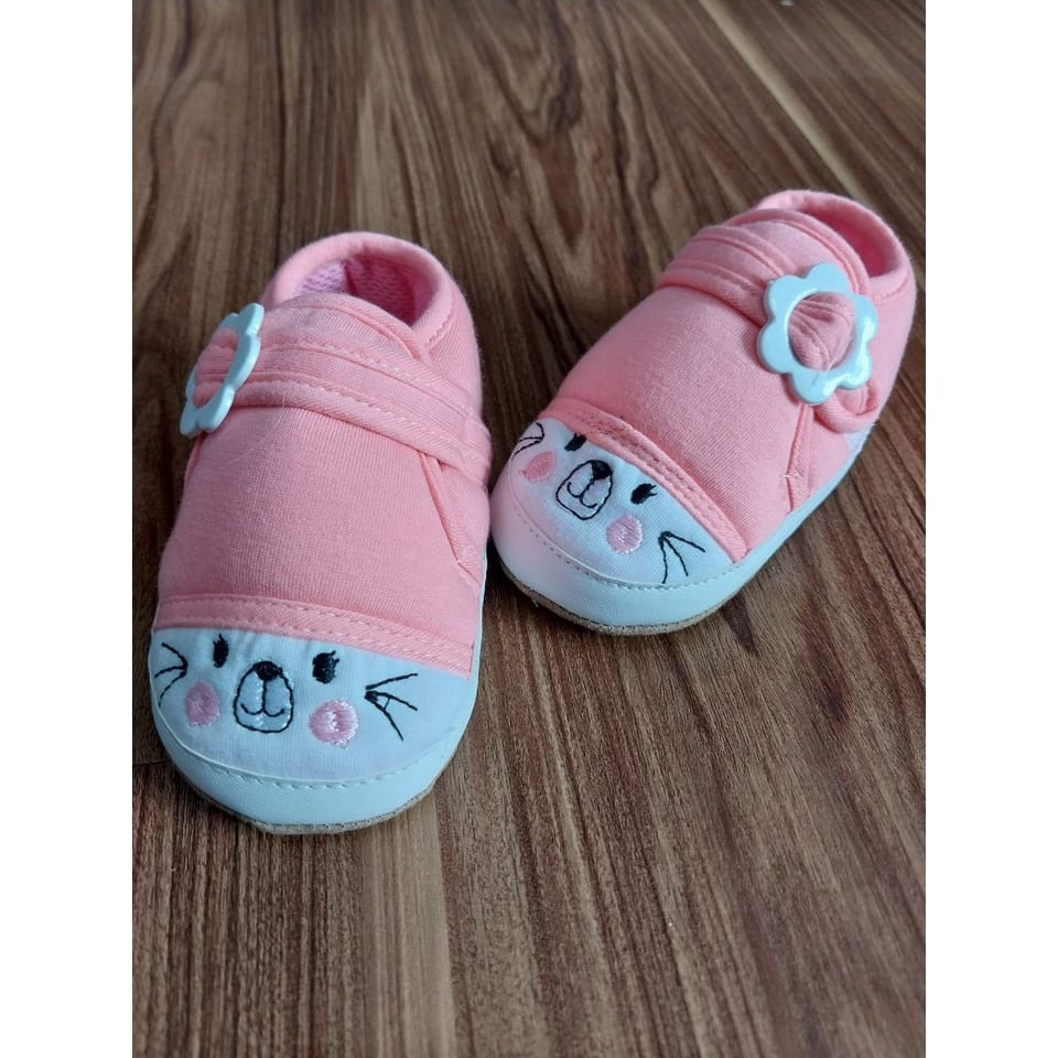 PROMO SALE SEPATU BAYI BABY LUCKY - SEPATU ANAK PEREMPUAN USIA 0-3 BULAN