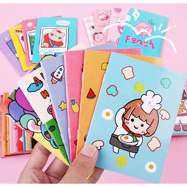 Memo Diary Mini Buku Catatan Gantungan Kunci