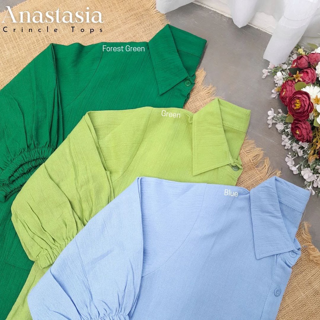 CallieTamami - A 6436 Anastasia Crincle Tops