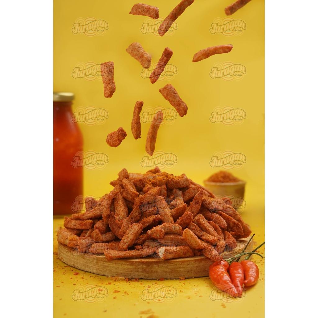 

STIK BASRENG PEDAS 1 KG BASO GORENG snack kiloan makanan ringan jajanan cemilan camilan pedas asin gurih murah Best Seller