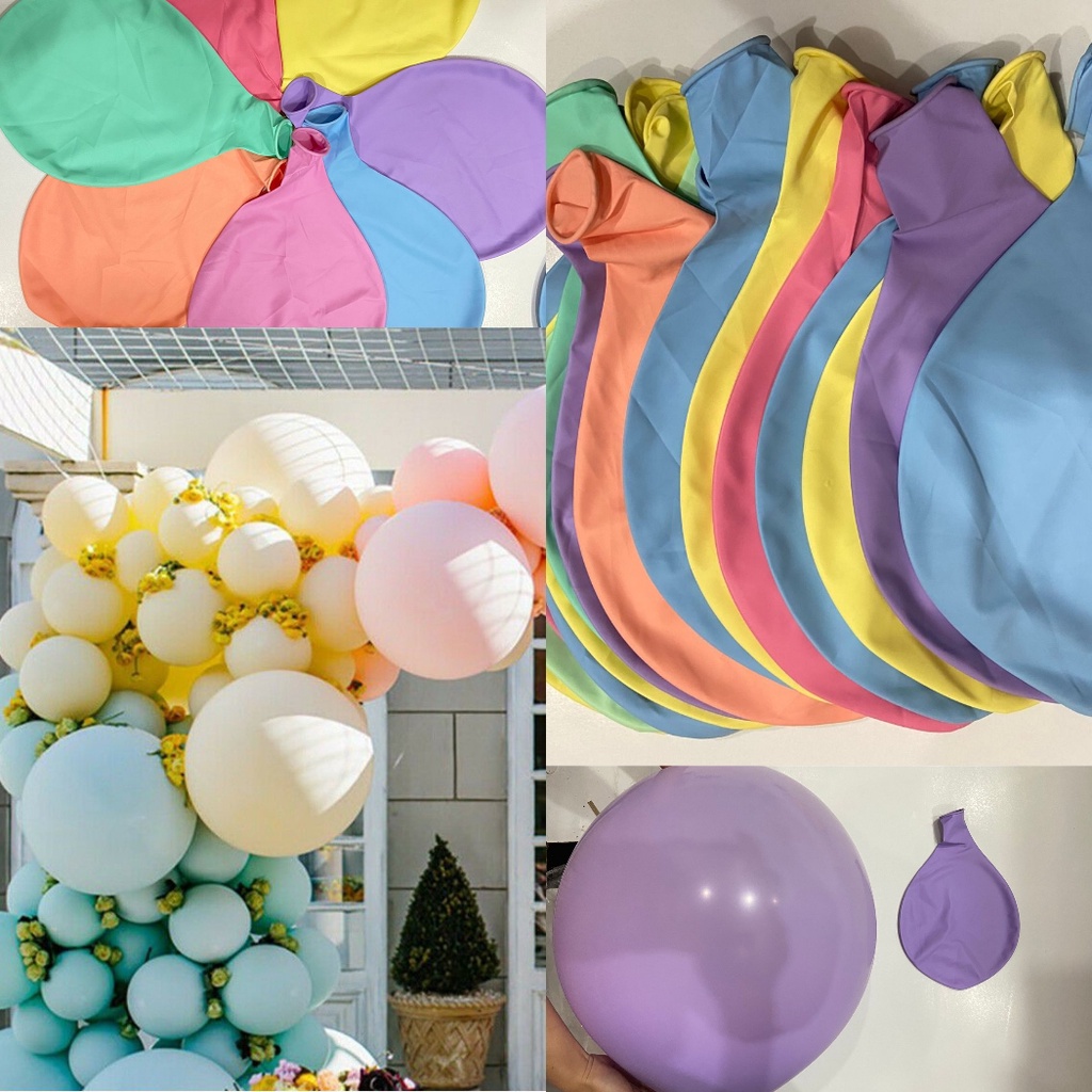 Balon Pastel Jumbo Balon Latex Pastel 36inch Balon Macaron