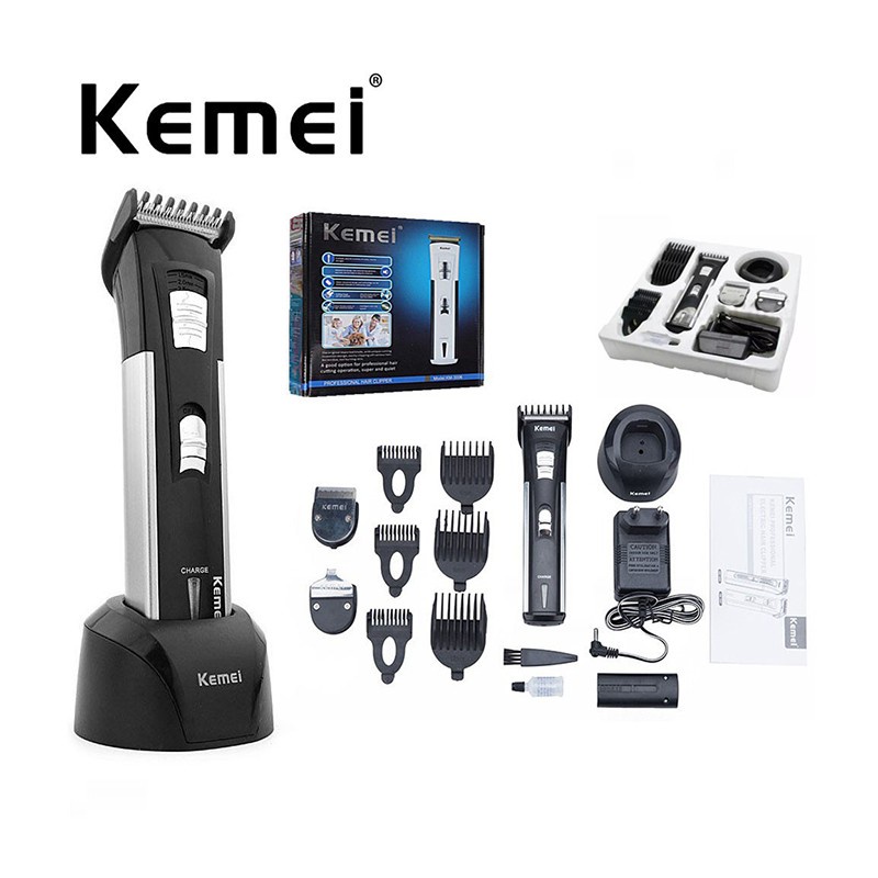 COD Mesin Cukur Rambut KEMEI KM-3006 Hair Clipper Cukur Kumis, Jenggot, Ukir Rambut KEMEI KM-3006