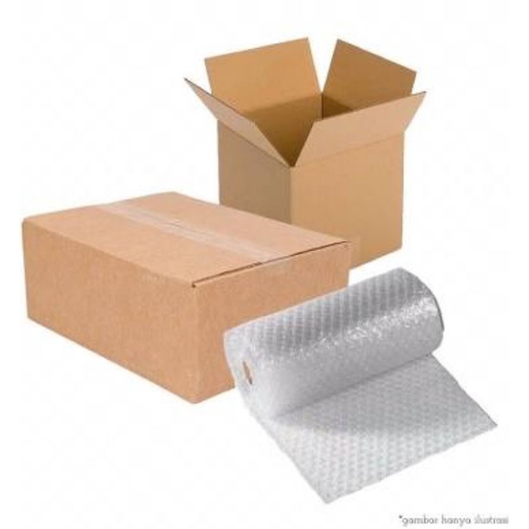 

Double Packaging Aman| Tambahan Kardus Bubblewrap