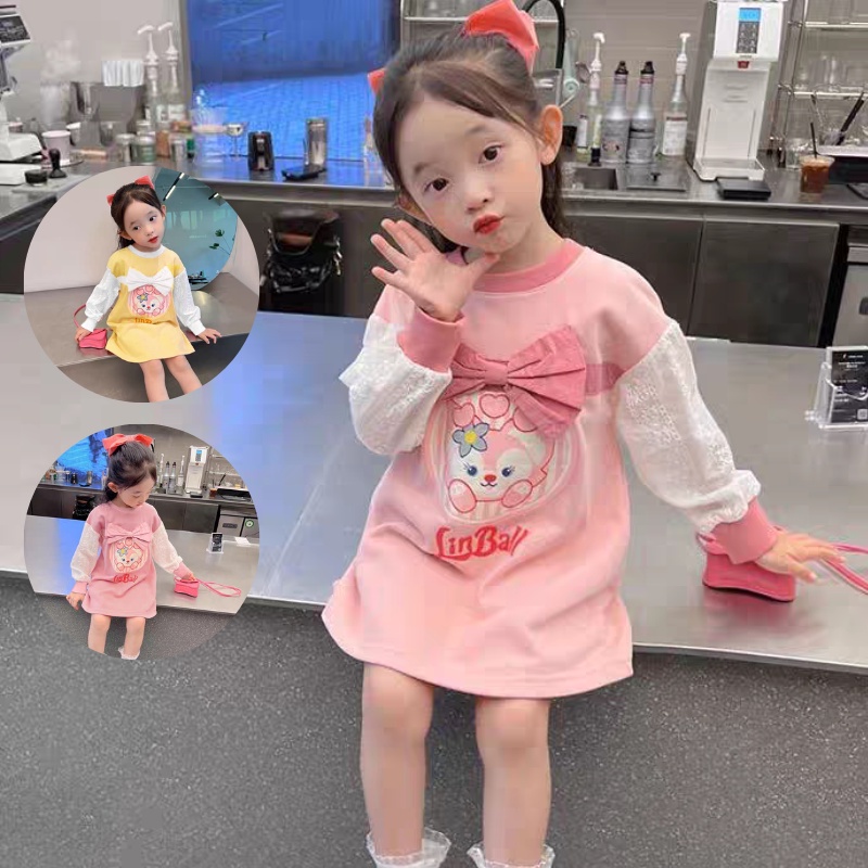 [ NEW KOREAN SERIES - Sully Eun 1-4 Tahun ] Dress Anak Perempuan Korea Style Dres Kualitas Import Dress Knit Kiosbalitaaprillia