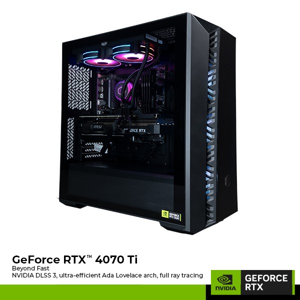 Pc Geforce Rtx Studio Pc Myth Cr01-Bk Geforce Rtx 4070 Ti