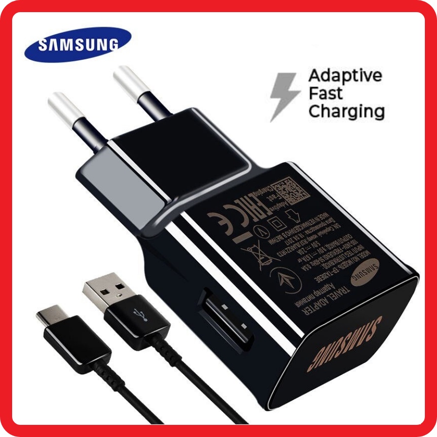 Charger kabel data samsung type C galaxy S10 S10+ plus original / travel adaptor samsung type C