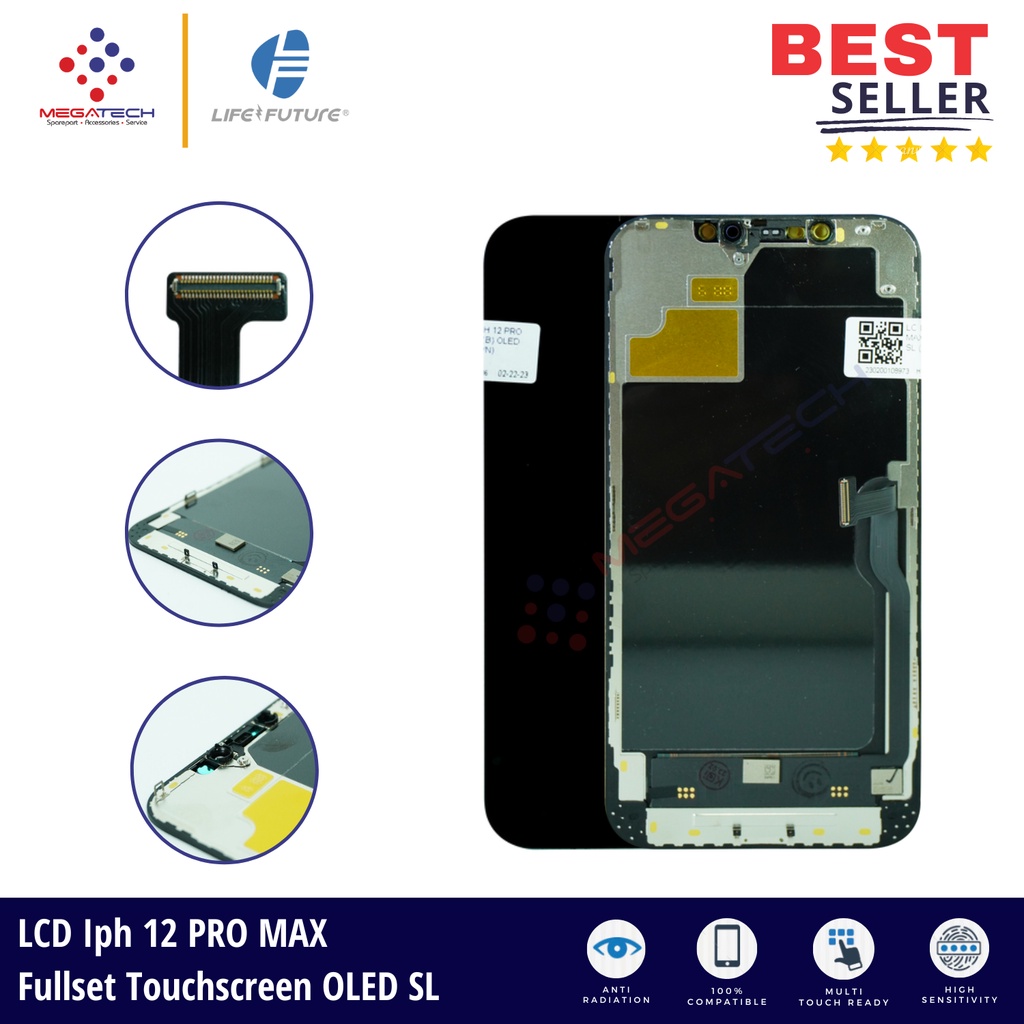 LCD Iph*ne 12 Pro Max Fullset Touchscreen