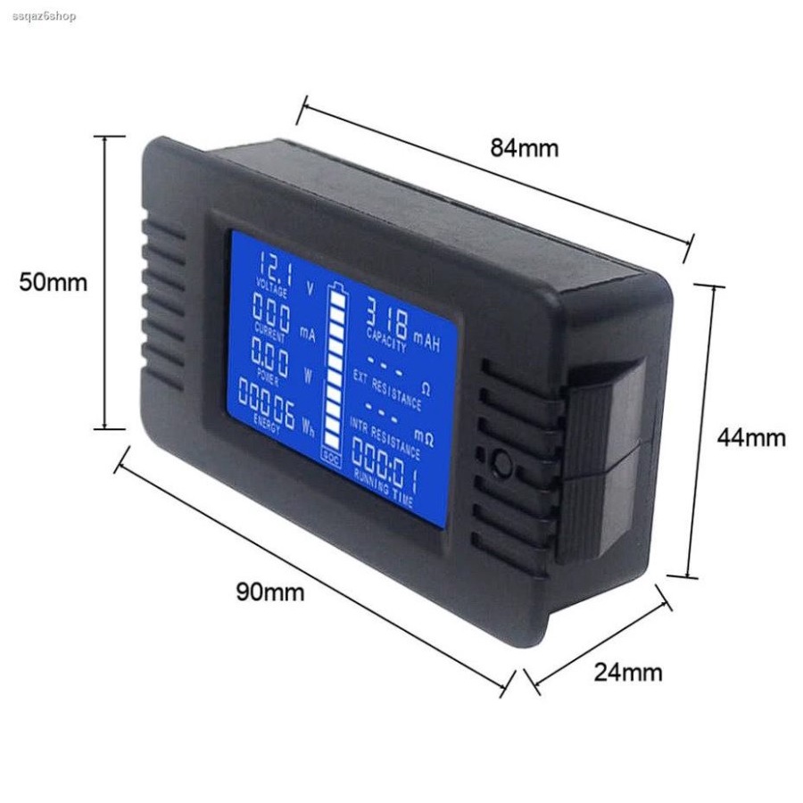 Multifunctional Battery Meter Pzem-015 PEACEFAIR Volt Amper Meter