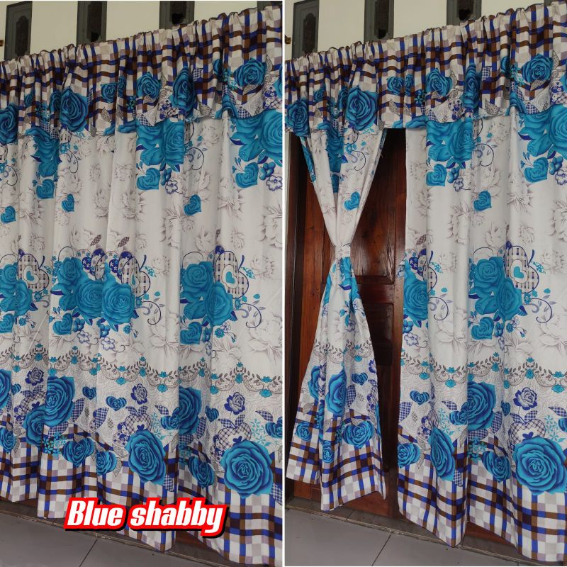 Gorden serut murah  gorden serut motif