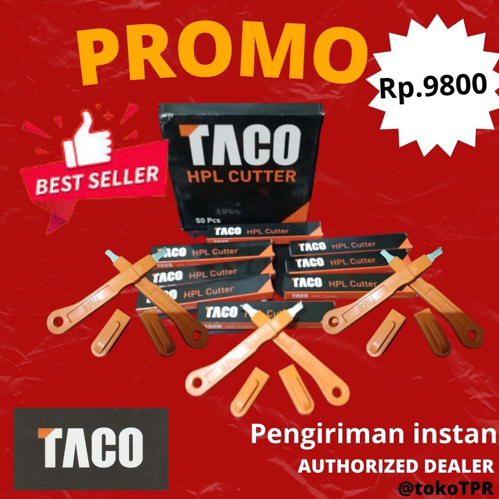 

CUTTER HPL / SILET HPL ALAT PEMOTONG HPL ASLI TACO