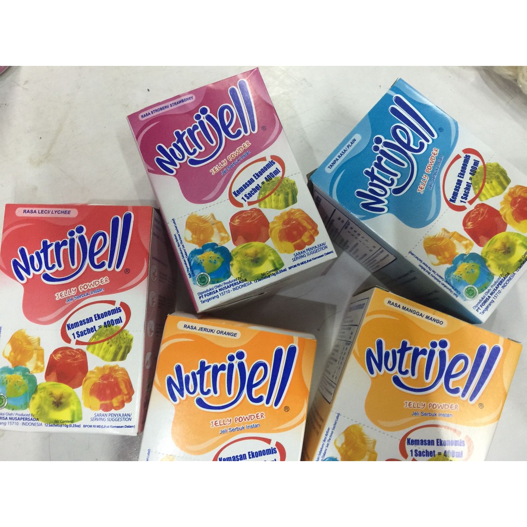 Nutrijell Agar Agar Kemasan - Jeli Serbuk Instan