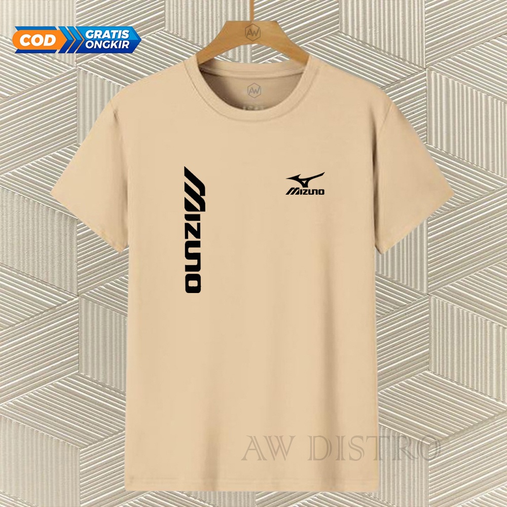 COD Baju Kaos Distro Mzn Kirka Text Hitam Premium Quality Lengan Pendek